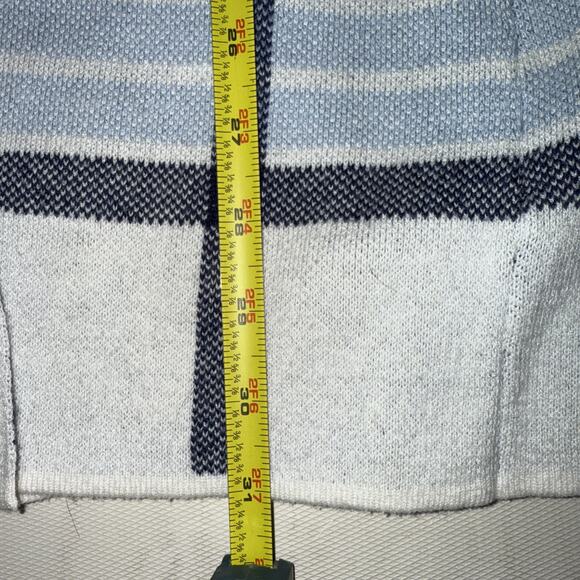 Elle Black & White Plaid Sweater Blazer Single Breasted Jacket - Picture 6 of 6